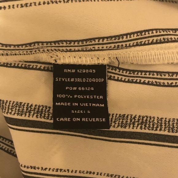 R.WISH Striped Button Dress Size S - Picture 10 of 11